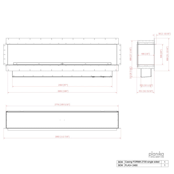 Forma 2700 - Biocamino frontale