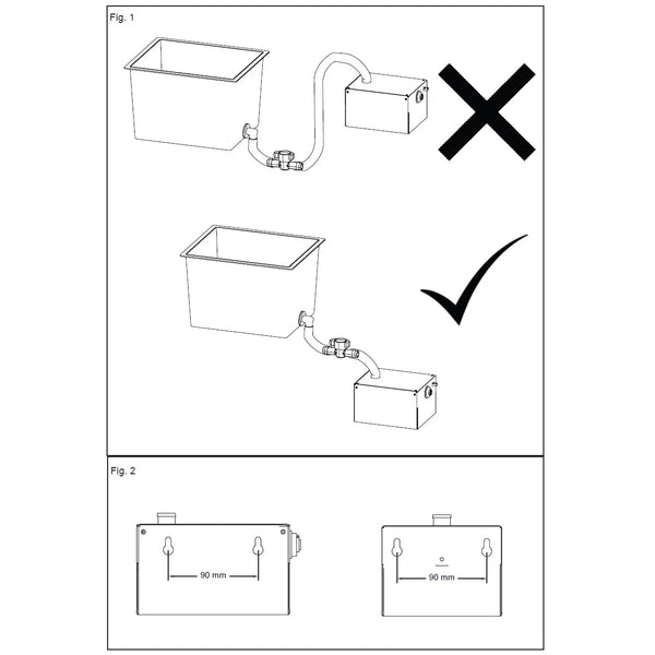 Wassertank Pumpe Set