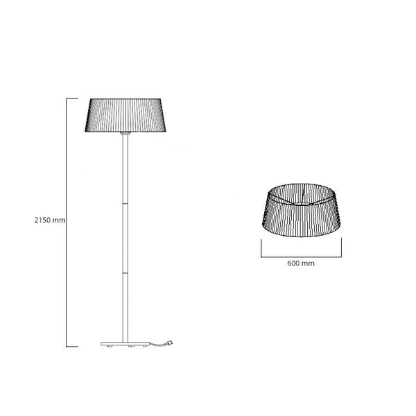 Riscaldatore da terra 900-1200-2100 W
