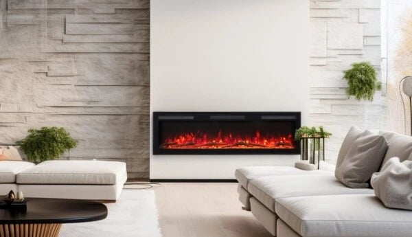 Cheminée Électrique Murale Majestic PRO 72" (183 cm)