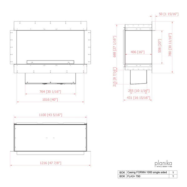 Planika Forma 1000 Single-Sided