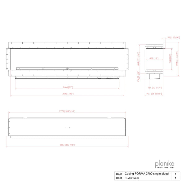 Forma 2700 - Biocamino frontale