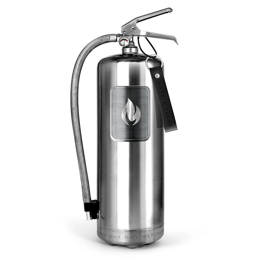 Extincteur Acier 6 kg - Acier poli