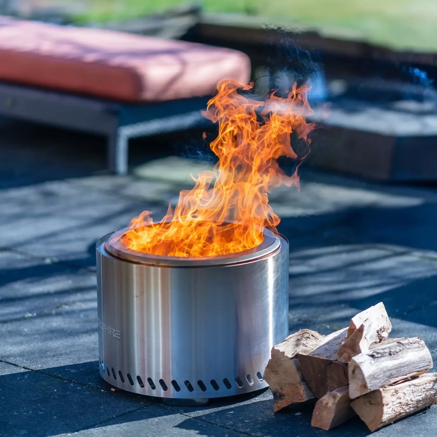 Volcano Pellet Braciere Extra Large – Acciaio Inox