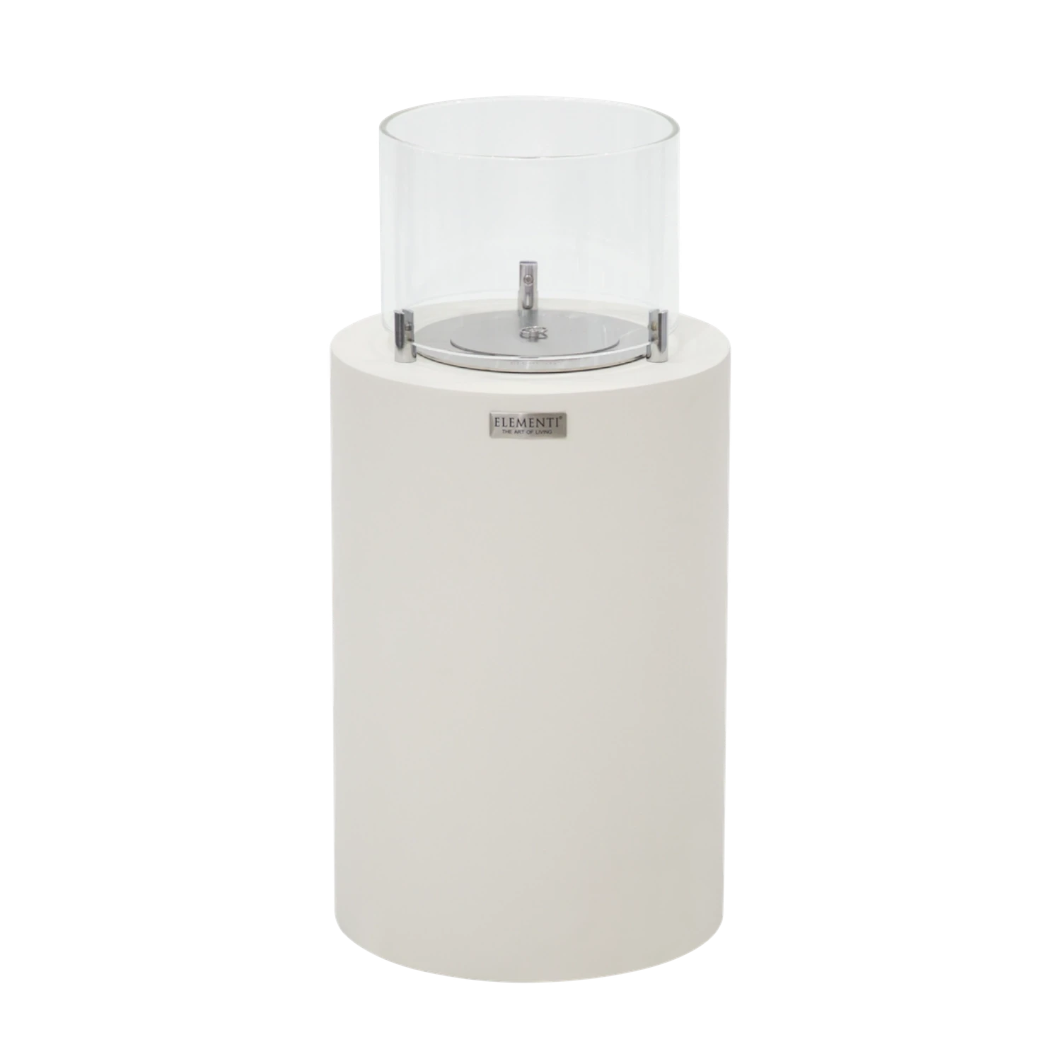 La cheminée bioéthanol BOSTON crème blanche apporte une touche de sophistication et de confort à votre intérieur.