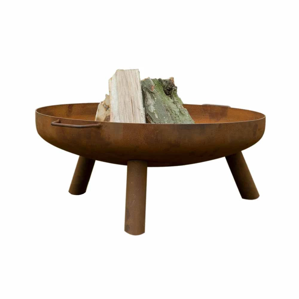 Brasero Oman en Acier Corten Ø60