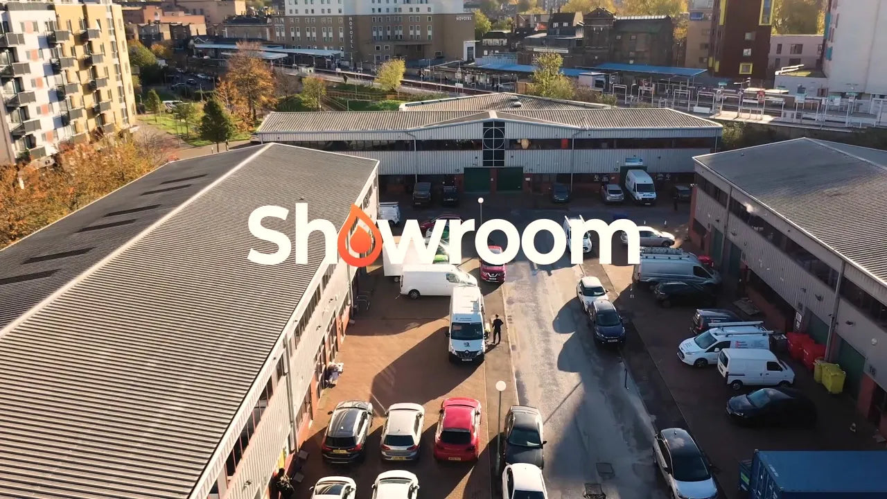 Video laden: Video of fireplace showroom in Greewhich, London.
