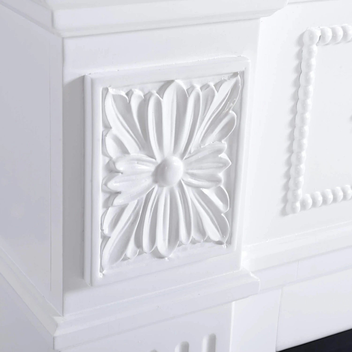 Cheminée électrique Toscana - blanc