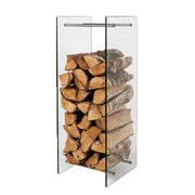 Portalegna in vetro rack 140