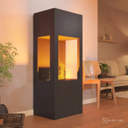 Cheminée hybride Böll – Noir