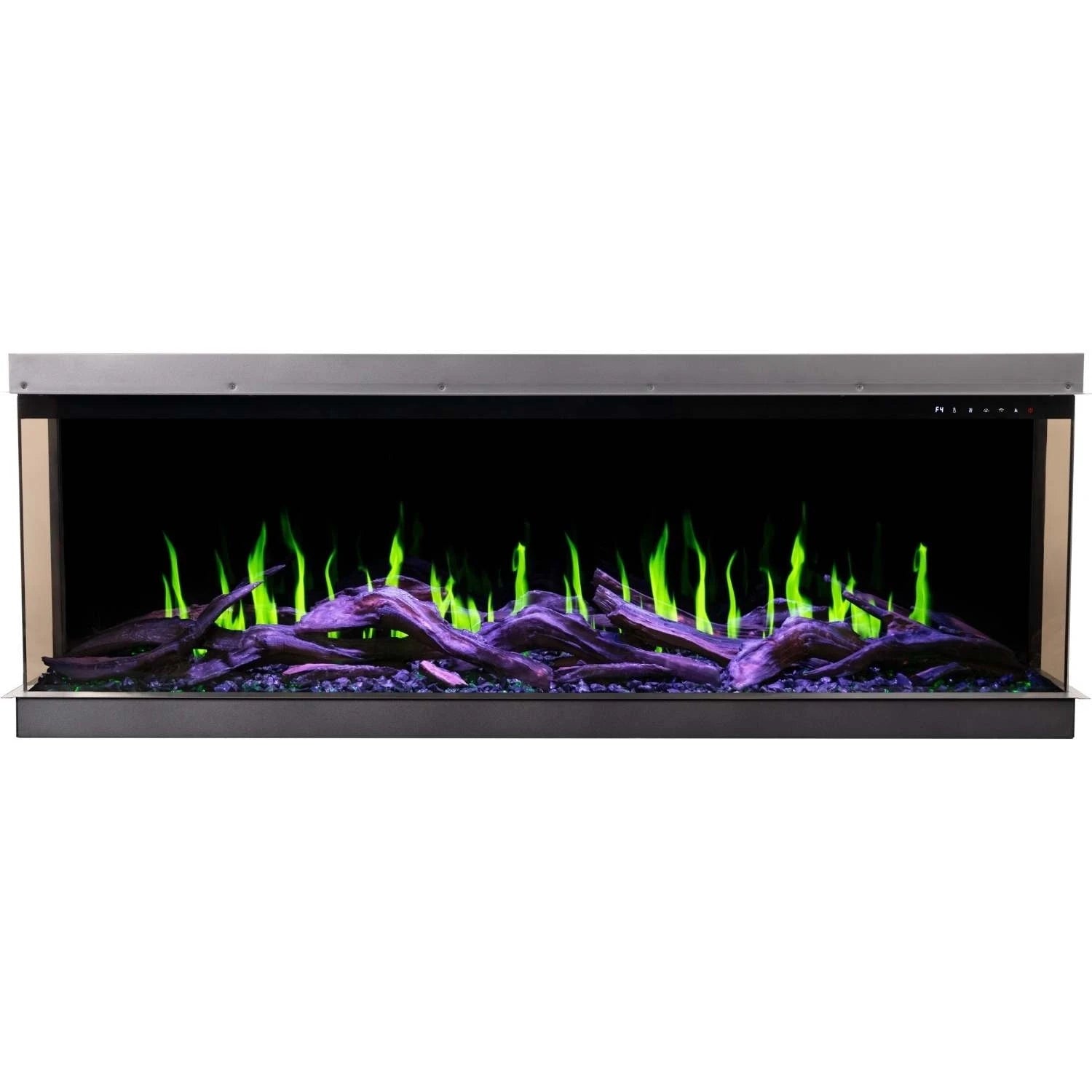 Cheminée électrique Aflamo Gold 193 cm