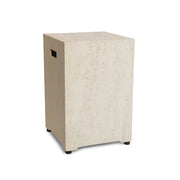 Enclosure Quadrat Travertin – Gasflaschenabdeckung