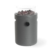 Lumi Groove Smokey Anthracite – Camino a Gas da Tavolo