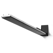 Staffa da parete per Design - nera