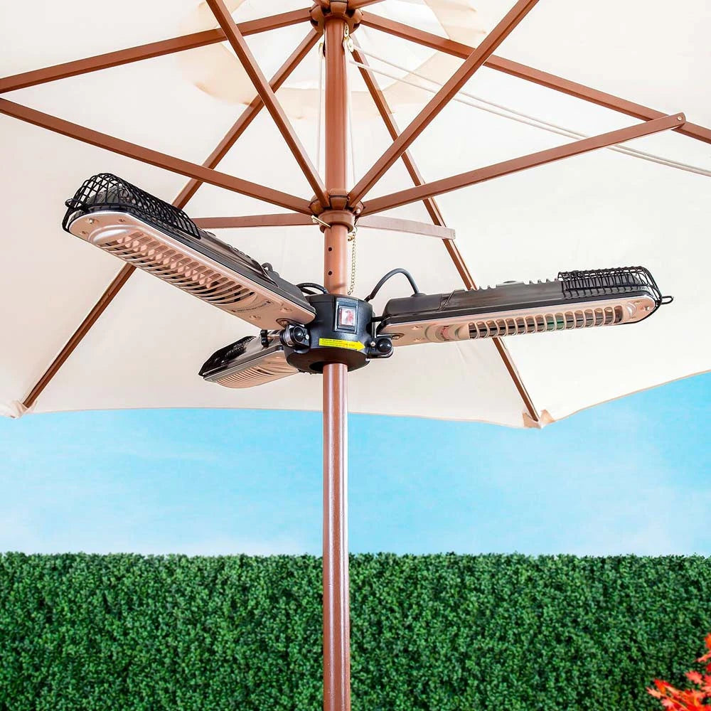 Terrassenheizer für Sonnenschirm 650/1300/2000 W