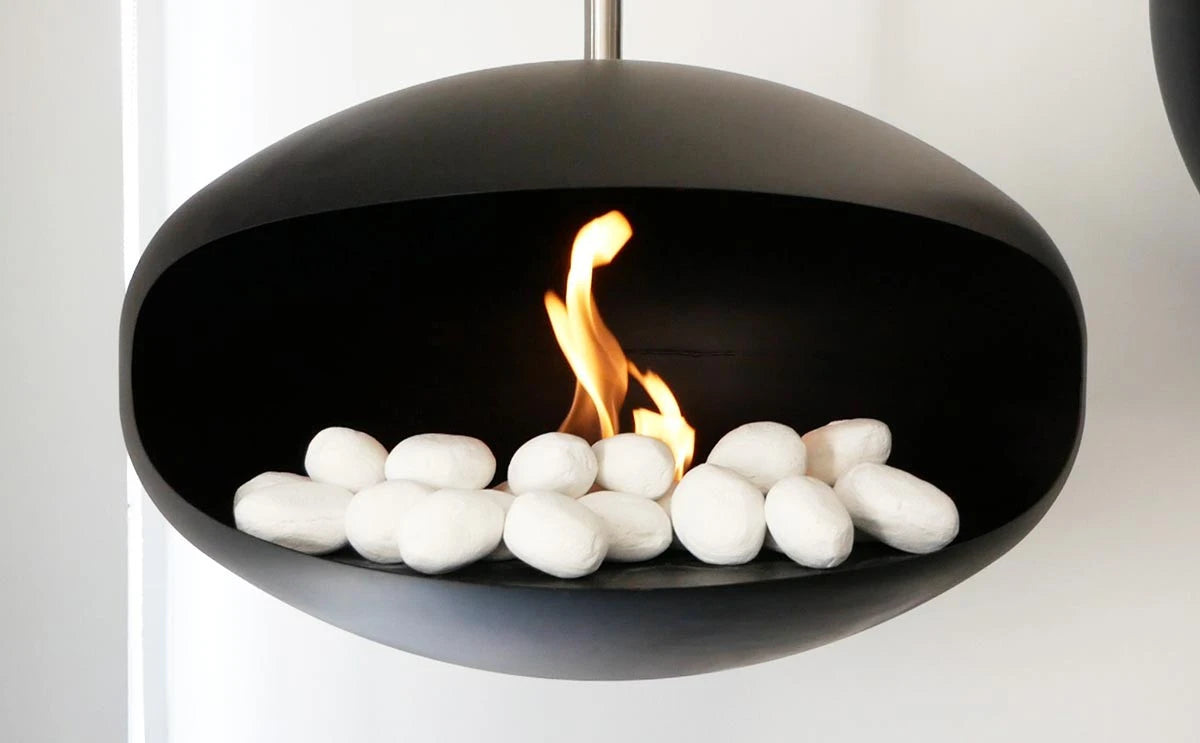 Galets en Céramique (Blanc 24 pièces)