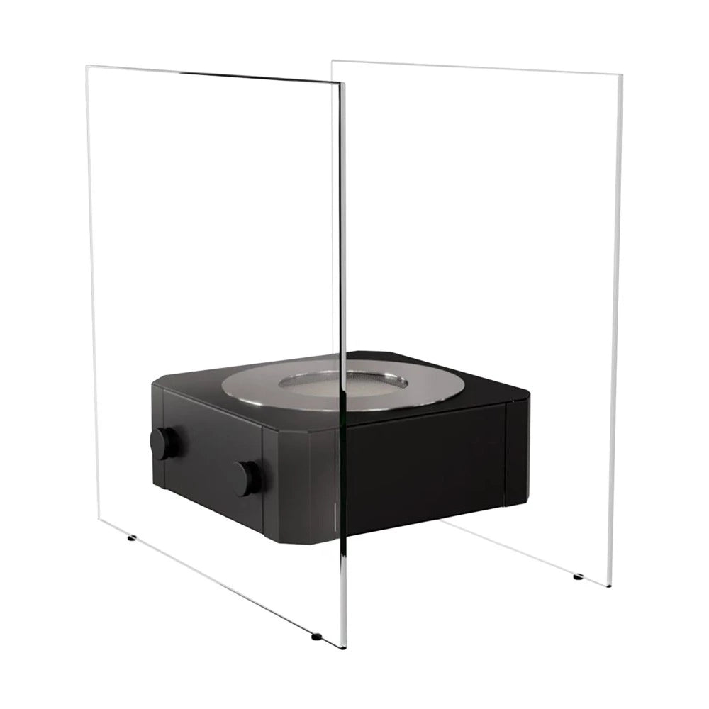 Cheminée de table noire au bioéthanol