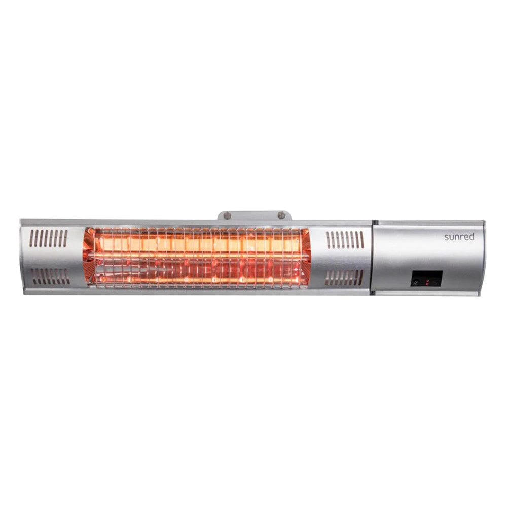 Chauffage de terrasse Royal Diamond 2 000 W en acier : prolongez vos soirées en extérieur dans une ambiance chaleureuse et élégante.
