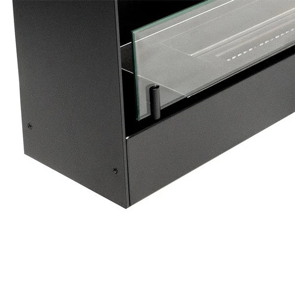 Insert de cheminée bio noir - 140 cm