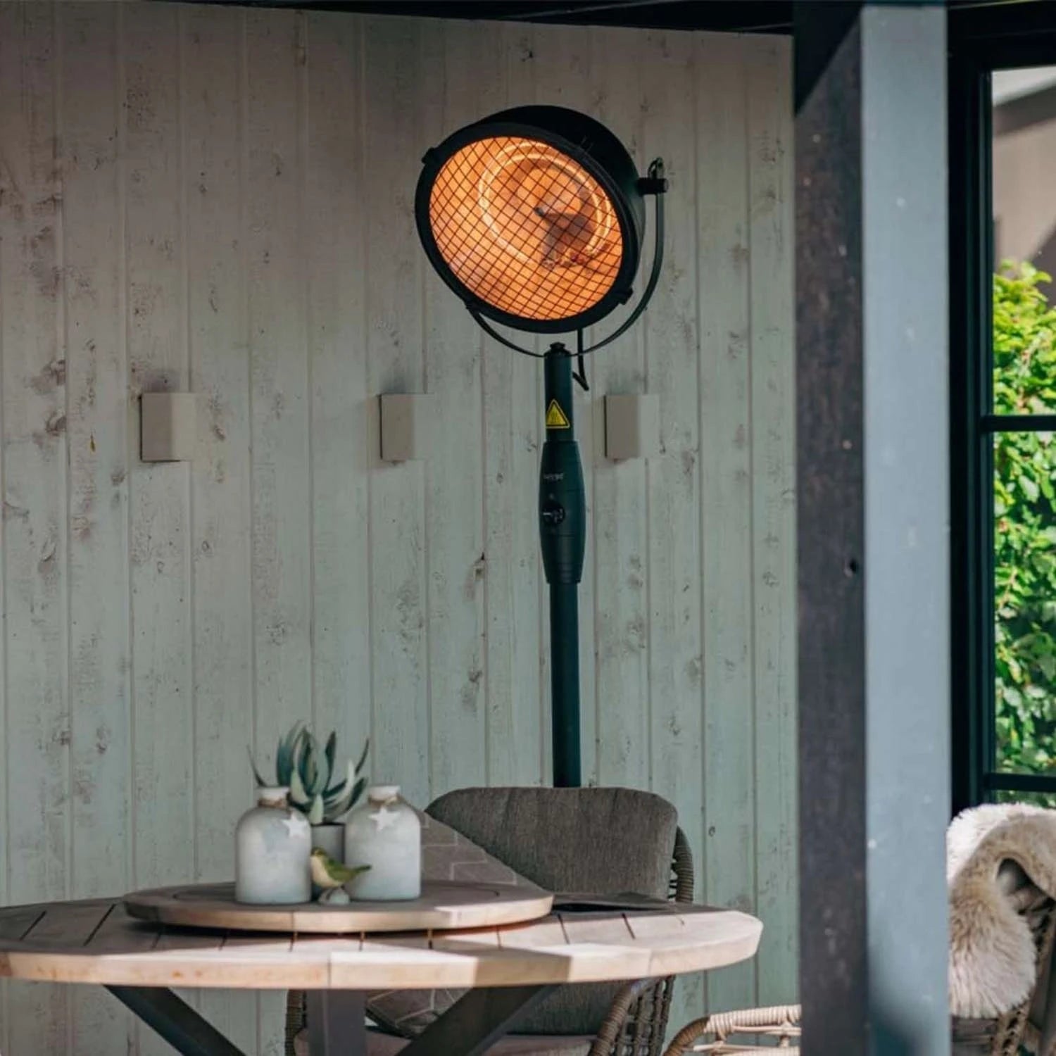 Chauffage terrasse sur pied Indus Bright 2100W