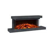 Cheminée électrique murale Lumen 1200 – Anthracite