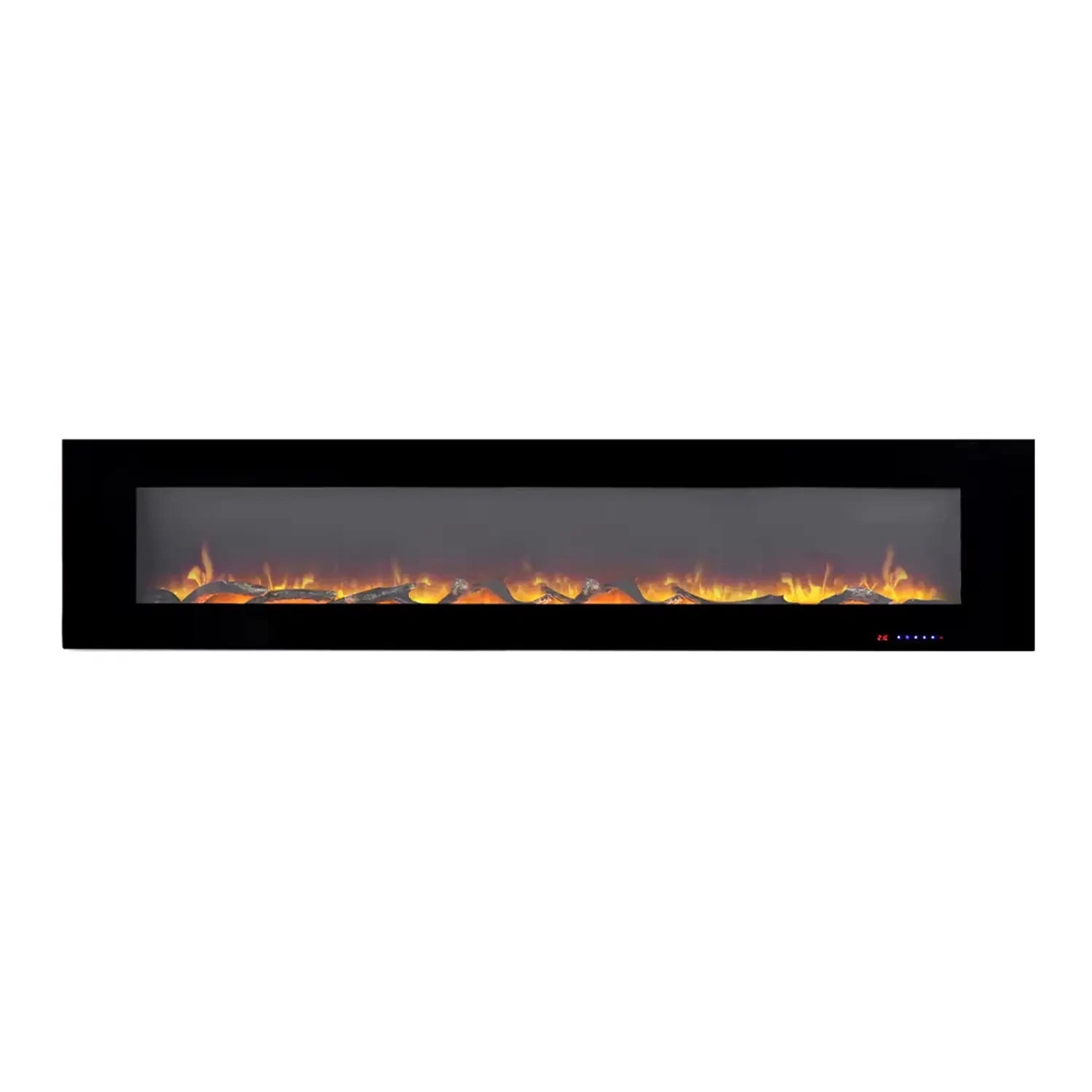 Azurite 213 cm - Cheminée électrique murale