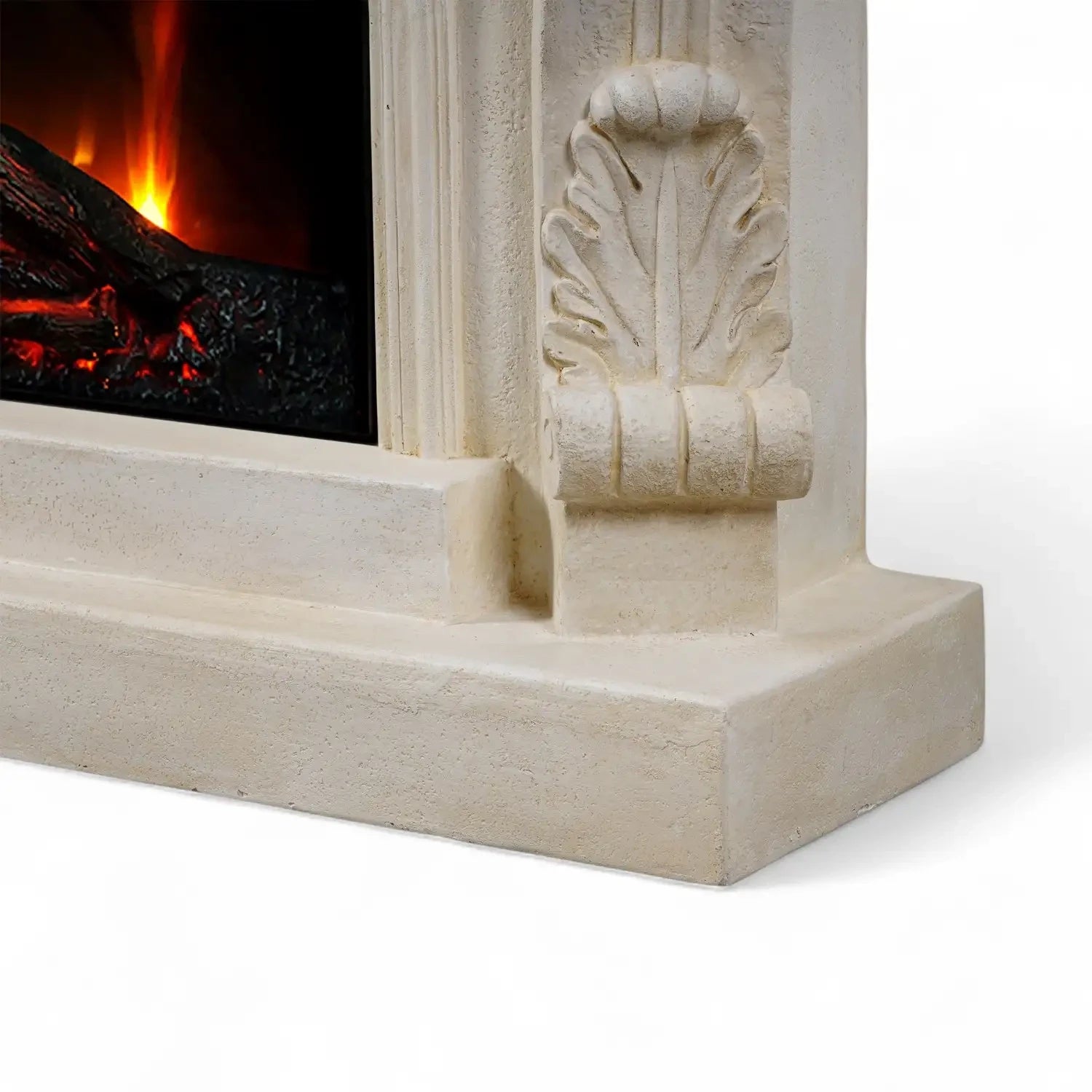 Ymir - Cheminée Électrique en Polystone