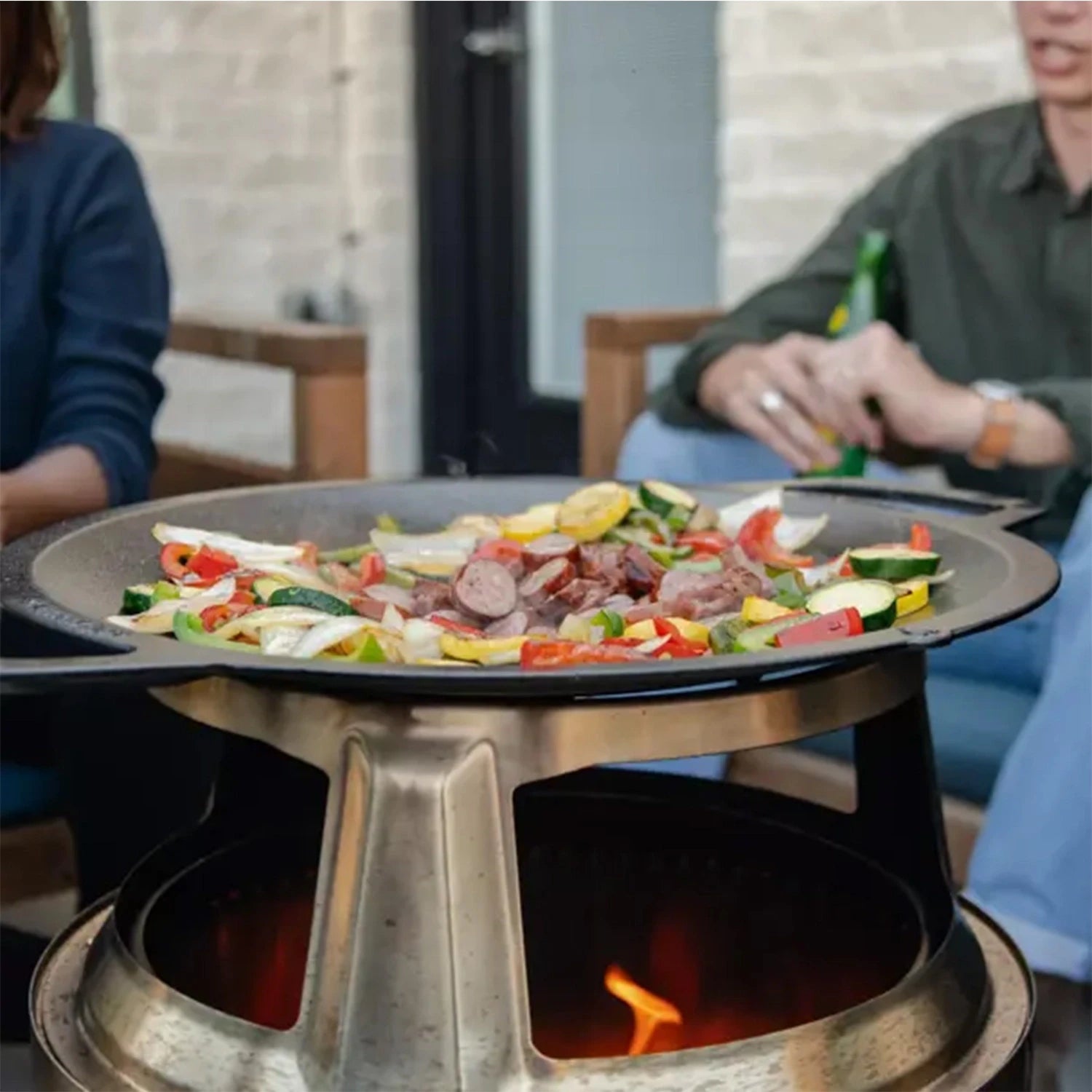Wok in ghisa di Solo Stove - Grande