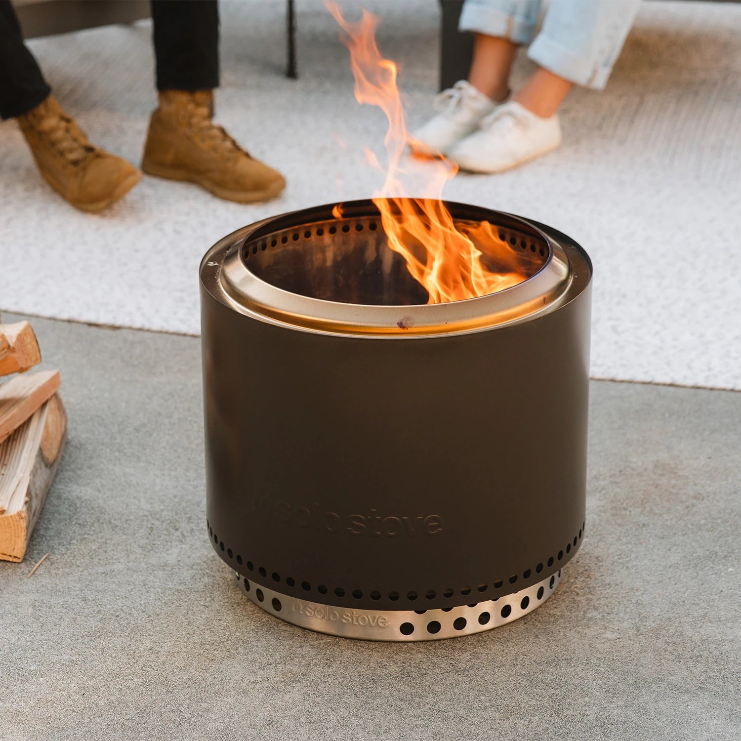 Bonfire + Stand 2.0 - Braciere senza fumo - Antracite