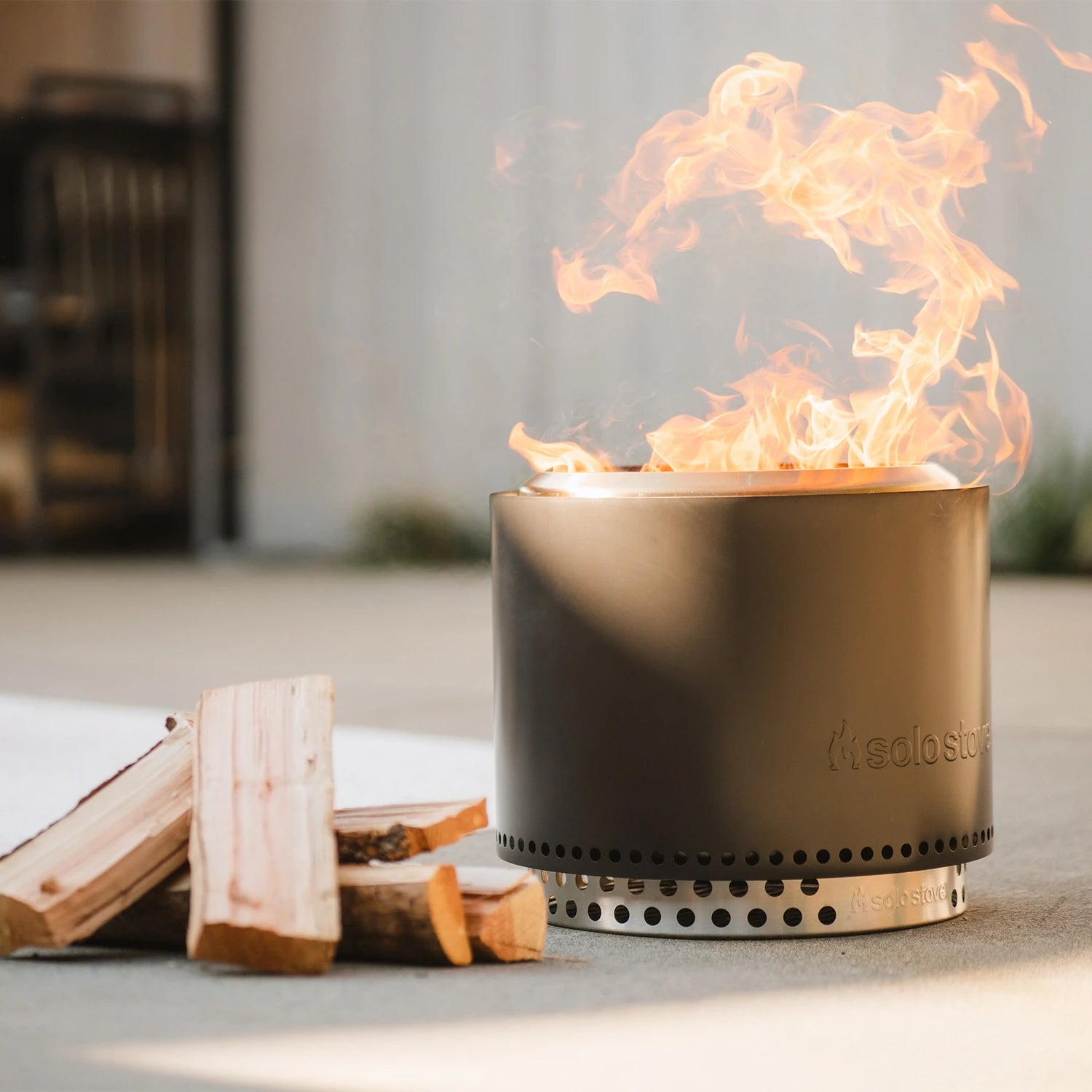 Bonfire + Stand 2.0 - Braciere senza fumo - Antracite