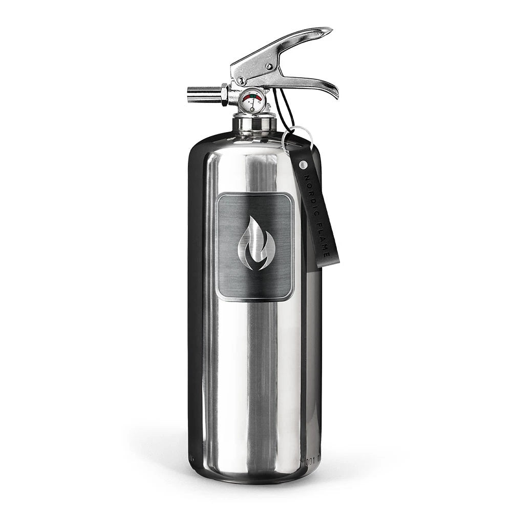 Extincteur Acier 2 kg - Acier poli