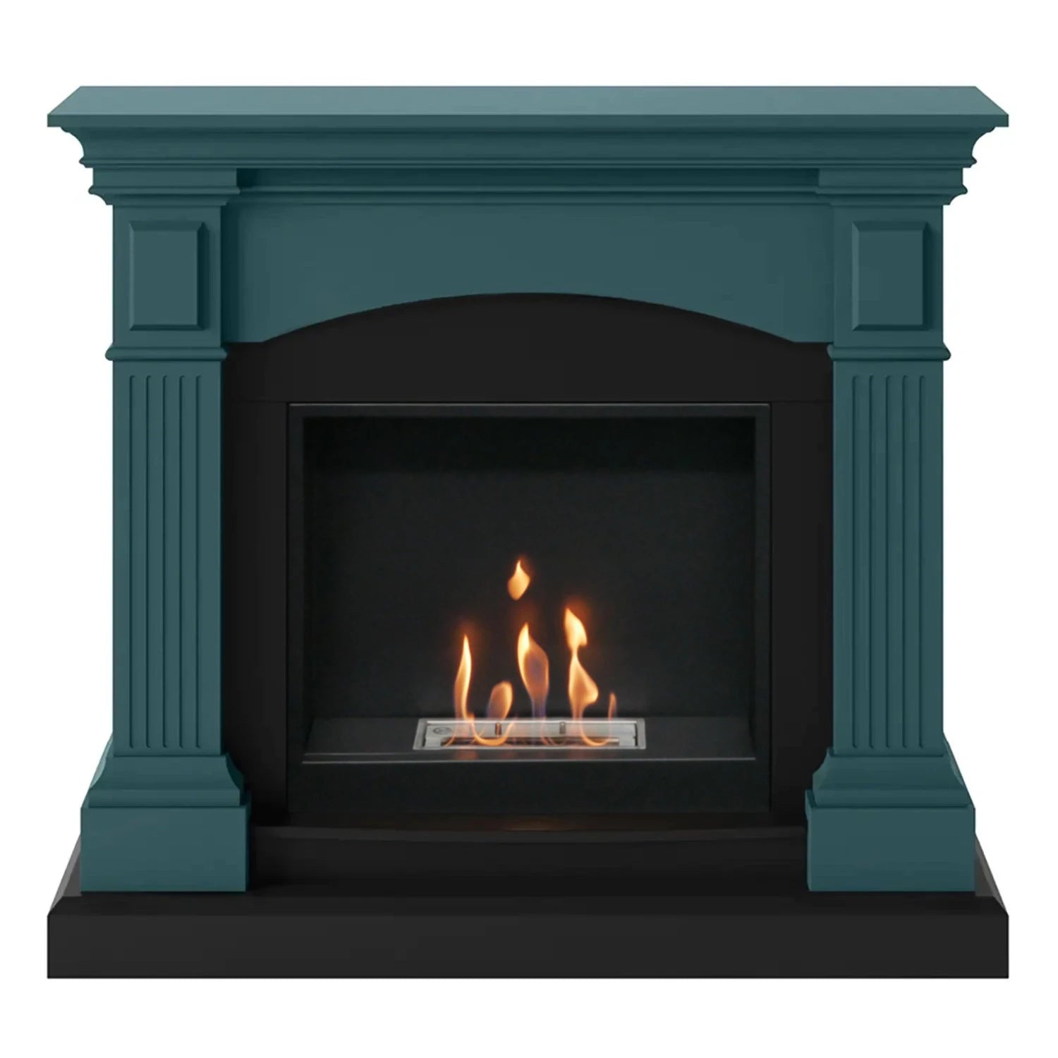 Laissez-vous séduire par la cheminée bioéthanol Magna, en turquoise éclatant, pour une atmosphère sensorielle et raffinée. Conforme EN 16647, assistance française et vidéos showroom à votre disposition.